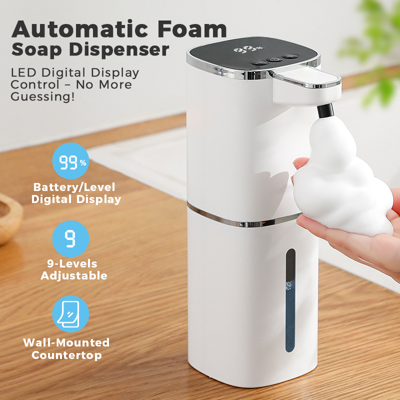 Soap Making Foam - Automatischer Seifenspender mit Sensor, Schaumseifenwaschgerät, tragbare