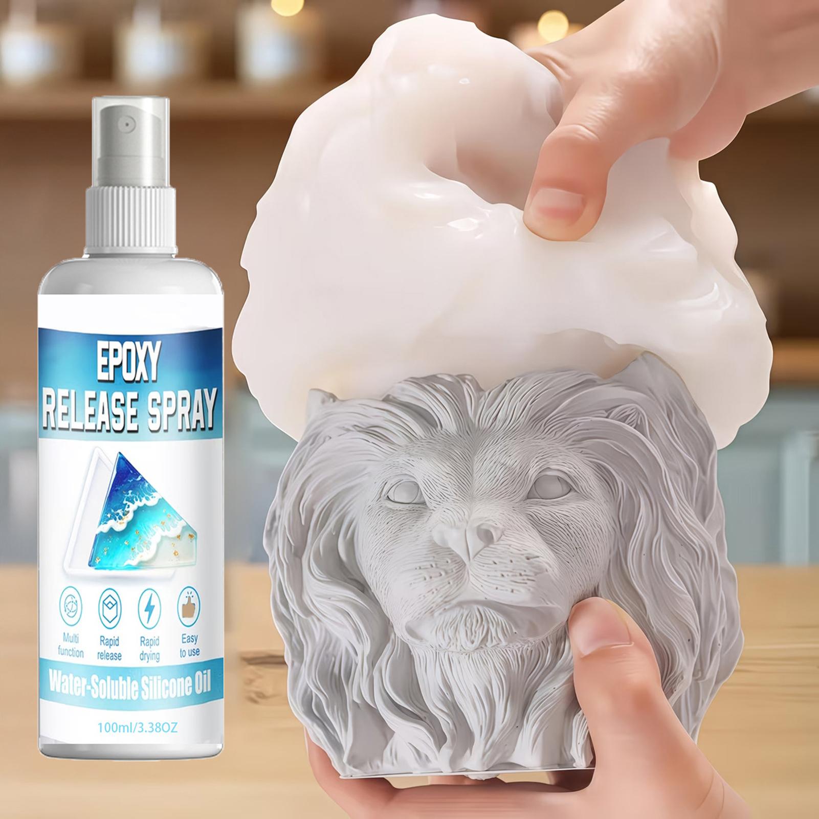 Soap Mold Silicone Loaf - Silikon-Trennspray Epoxid-Trennspray Stark Haftend Schnell Trocknend