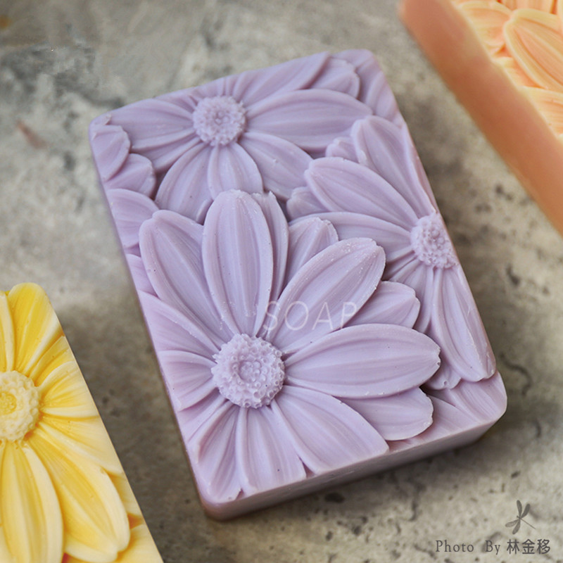 Soap Mold Silicone Loaf - Neueste!! !3d Elegante Sonnenblume Seife Form