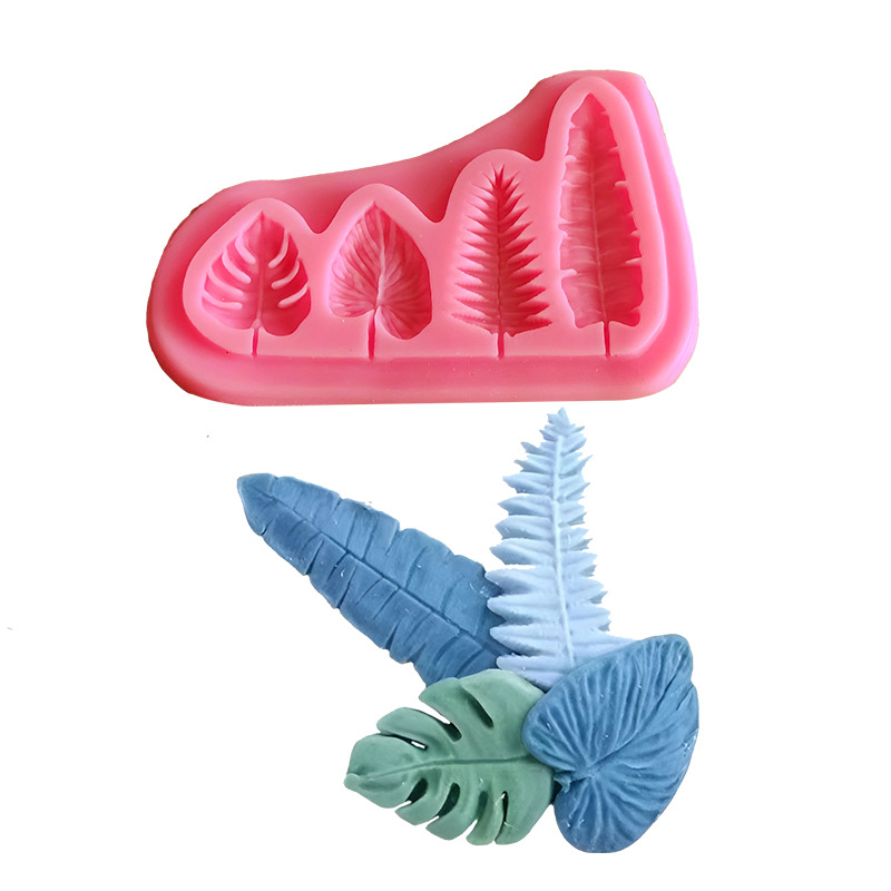 Soap Making Utensils - Palm Blätter Und Schildkröte Blatt Silikon