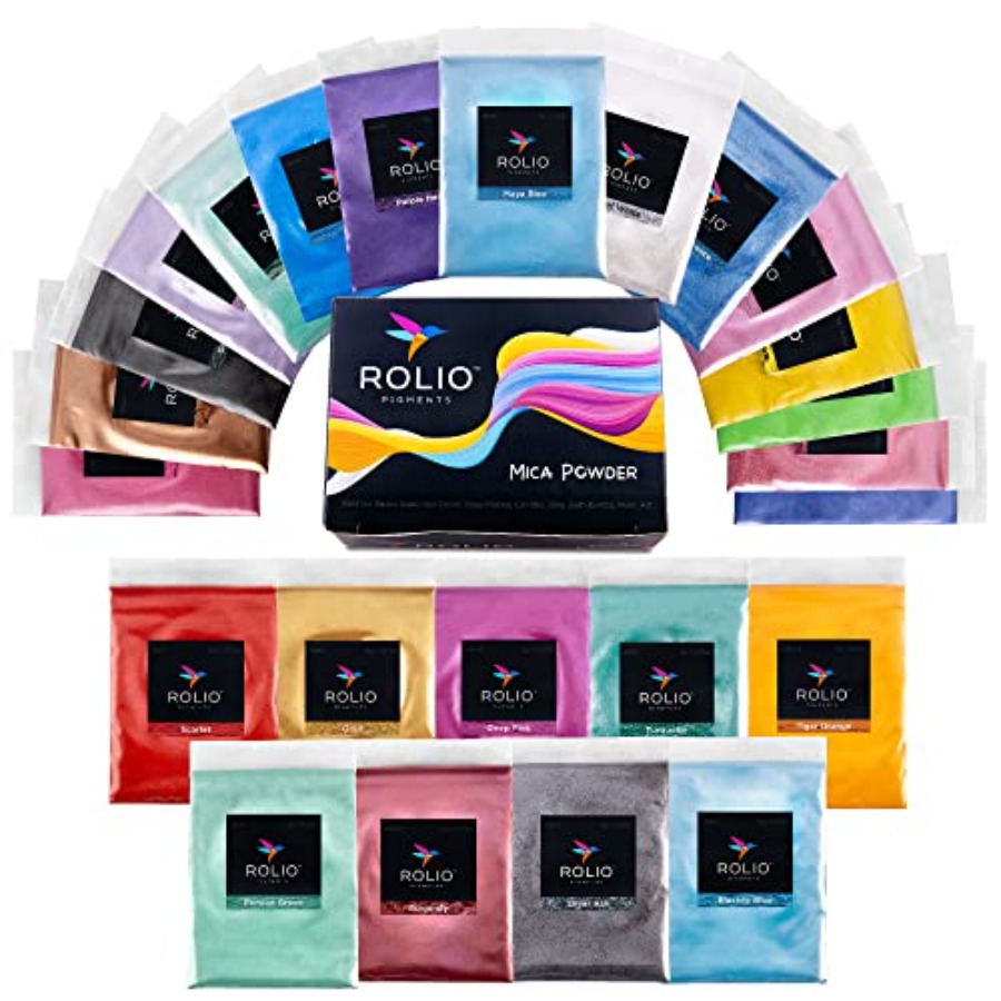 Mica Powder Colorant - Mica-Pulver Farbpigment-Set - Original-Set, 5g, 24
