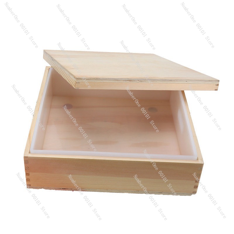 Soap Making Ins - Große Kapazität 8kg Kristall-Epoxidharz Silikonform 31x31cm