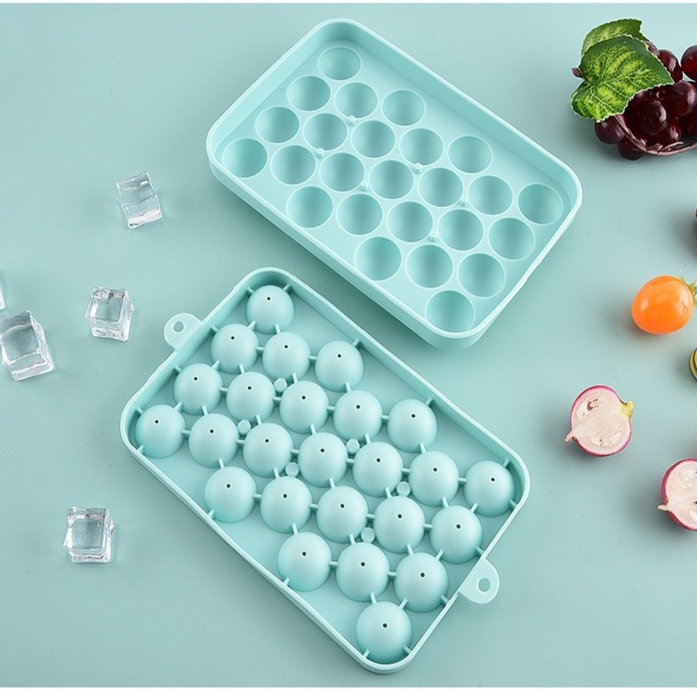 Natural Making Soap - Kreative Silikon-Traubenball-Formen mit 25 Gittern, runde