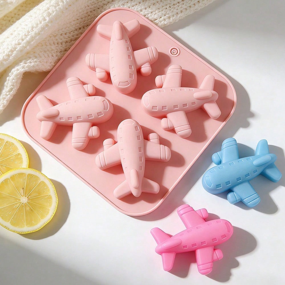 4-fach Flugzeug-Silikonform –  – Soap Mold Silicone Loaf Bewertung und Preis