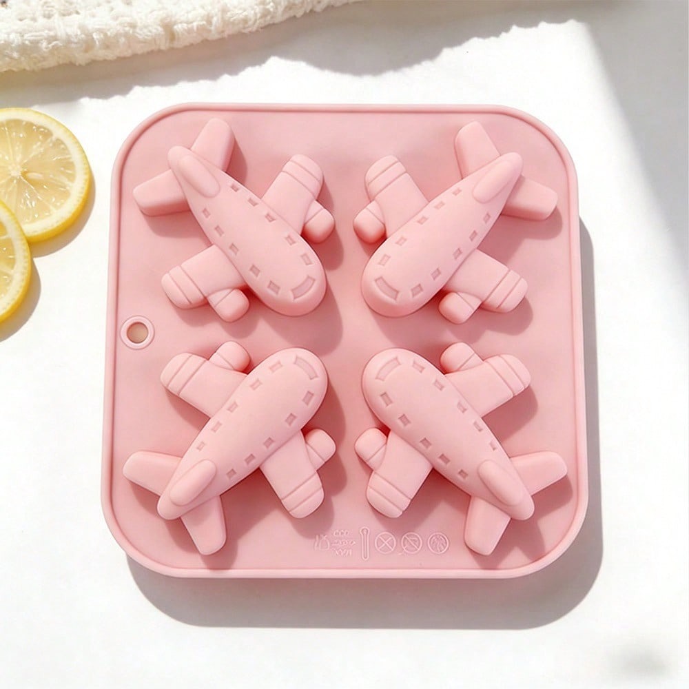 4-fach Flugzeug-Silikonform –  – Soap Mold Silicone Loaf Bewertung und Preis