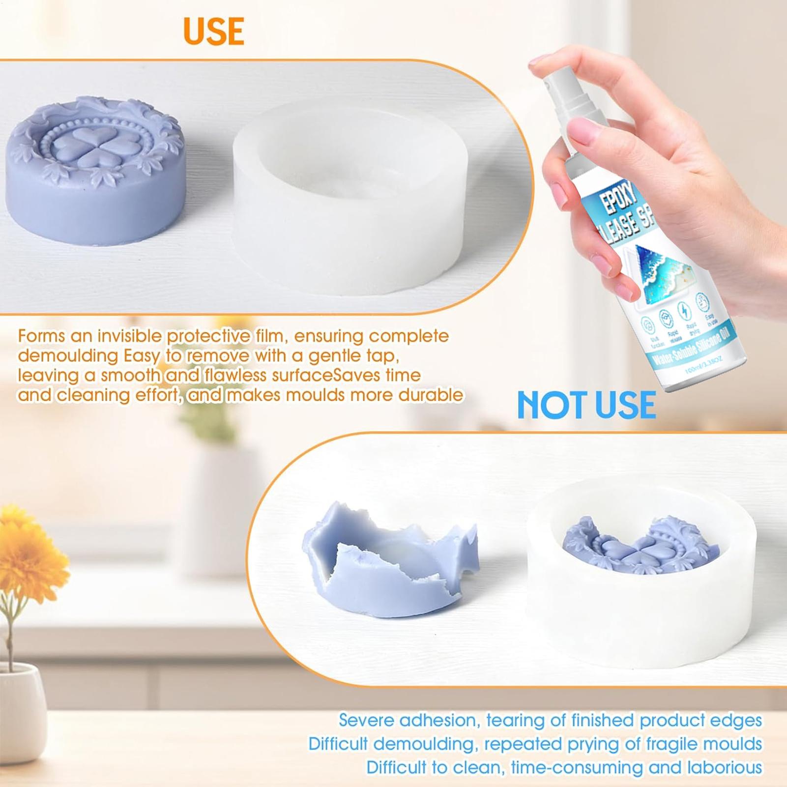 Silikon-Trennspray Epoxid-Tren – Soap Mold Silicone Loaf Bewertung und Preis
