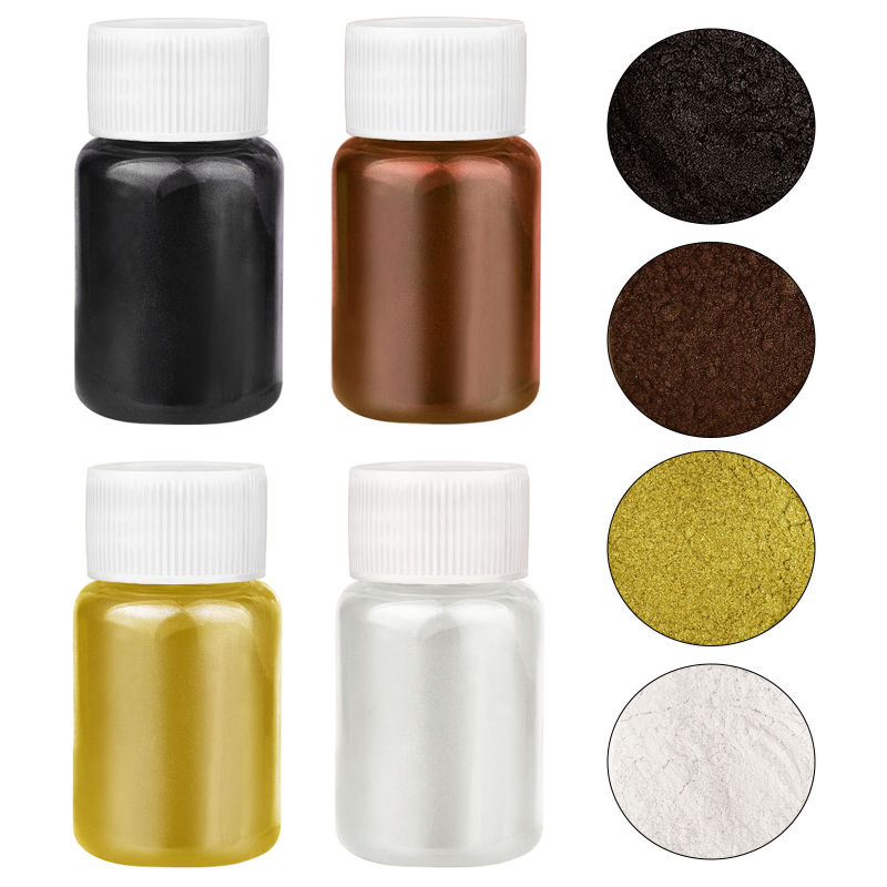 4 Farben/Set Perlglanzpulver H – Mica Powder Colorant Bewertung und Preis