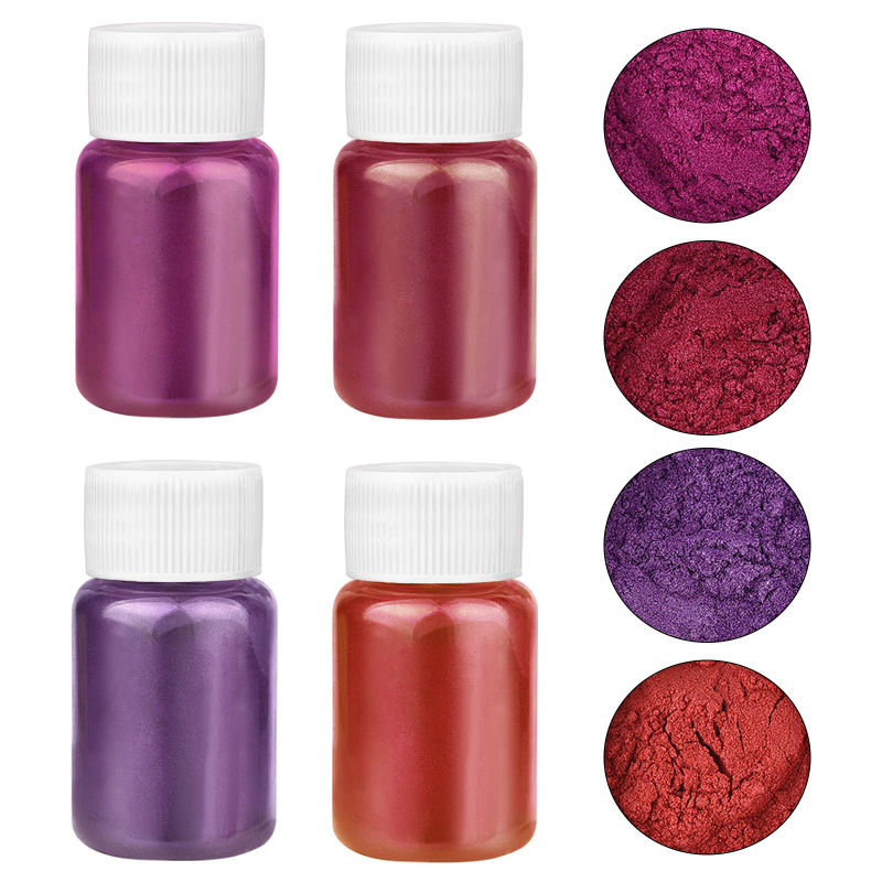 4 Farben/Set Perlglanzpulver H – Mica Powder Colorant Bewertung und Preis