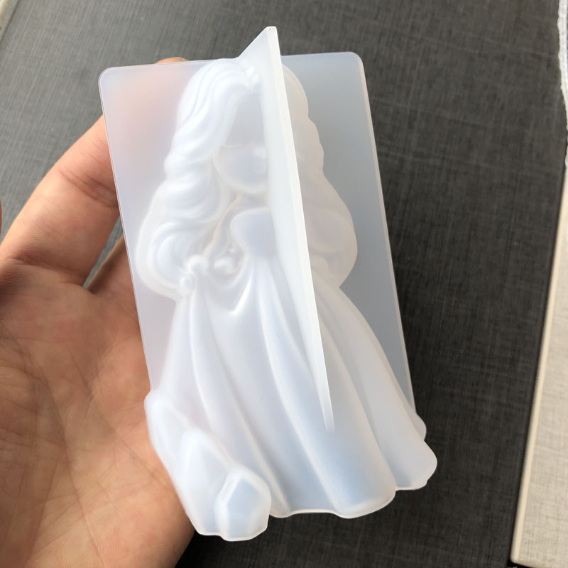 3D süße Prinzessin Silikon Ker – Soap Mold Silicone Loaf Bewertung und Preis