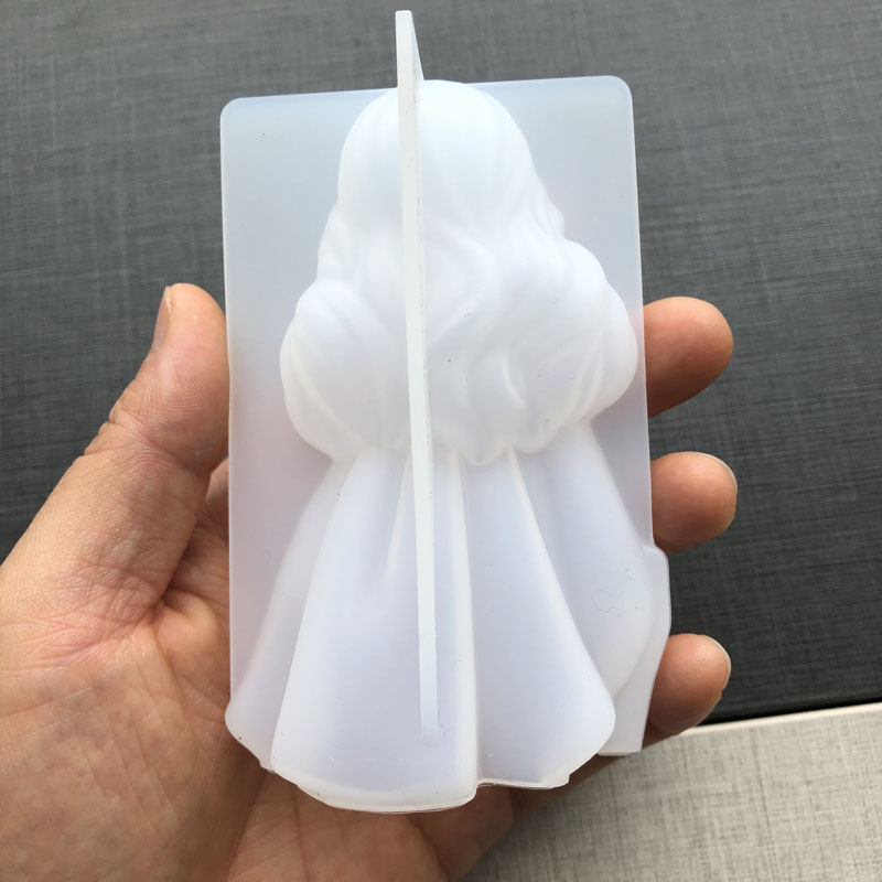 3D süße Prinzessin Silikon Ker – Soap Mold Silicone Loaf Bewertung und Preis