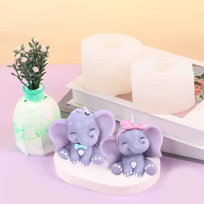 Niedliche 3D-Elefanten-Silikon – Soap Making Utensils Bewertung und Preis