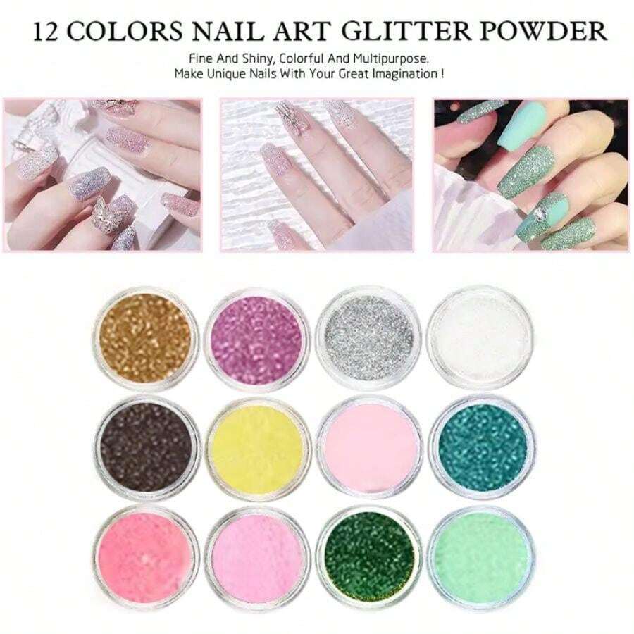 Komplettes Acrylpulver-Nagelse – Mica Powder Colorant Bewertung und Preis