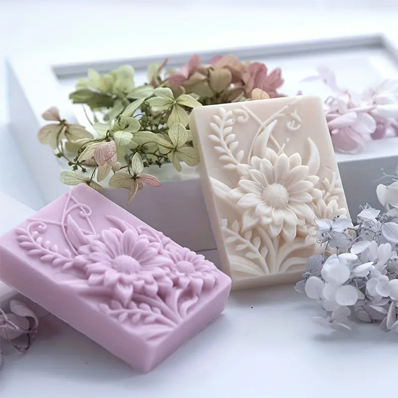 3D Blume Quadrat Seife Silikon – Soap Mold Silicone Loaf Bewertung und Preis