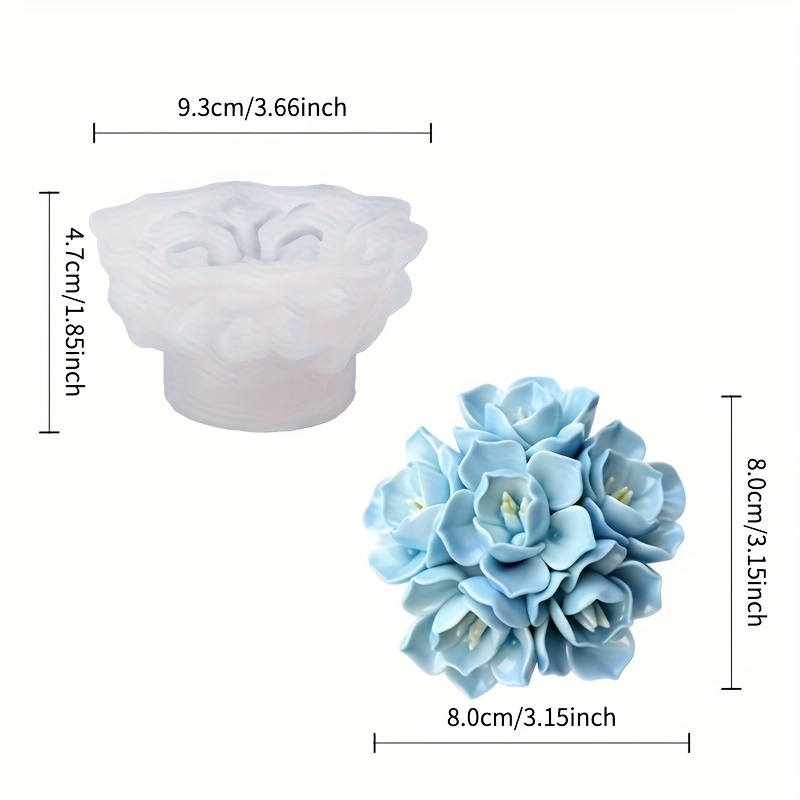 1 Silikonform für Hortensienke – Soap Making Ins Bewertung und Preis