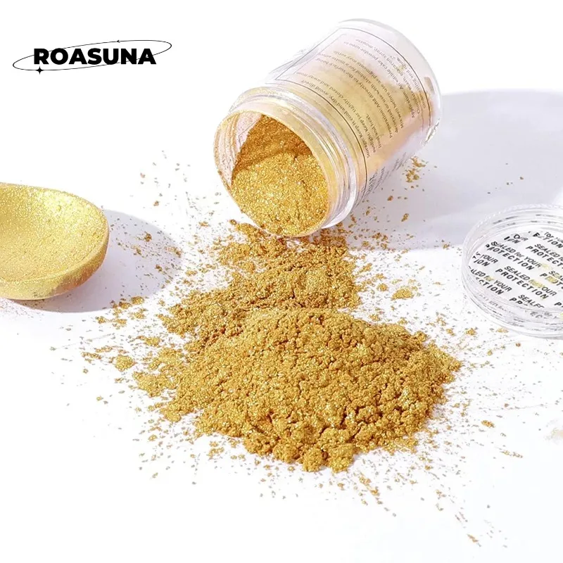 24 Farben Glimmerperlenpulver  – Mica Powder Colorant Bewertung und Preis