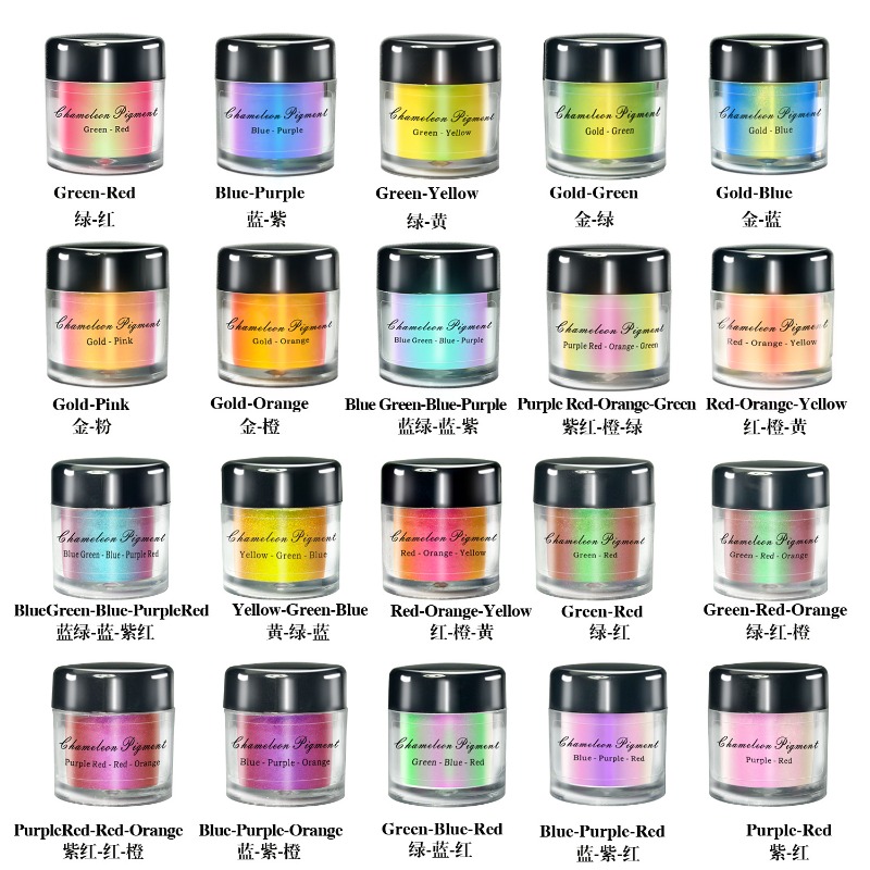 20 Farben Farbwechsel-Mica-Pul – Mica Powder Colorant Bewertung und Preis