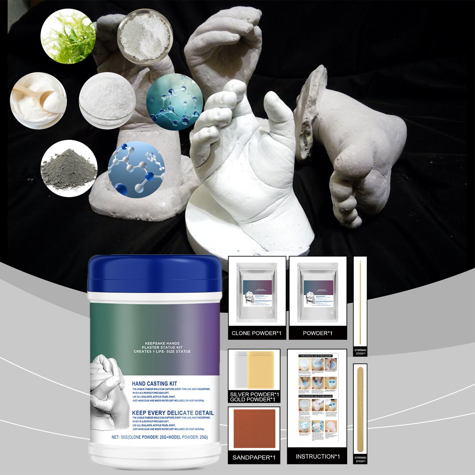 Baby-Hand- und Fußabdruck-Set, – Soap Making Ins Bewertung und Preis