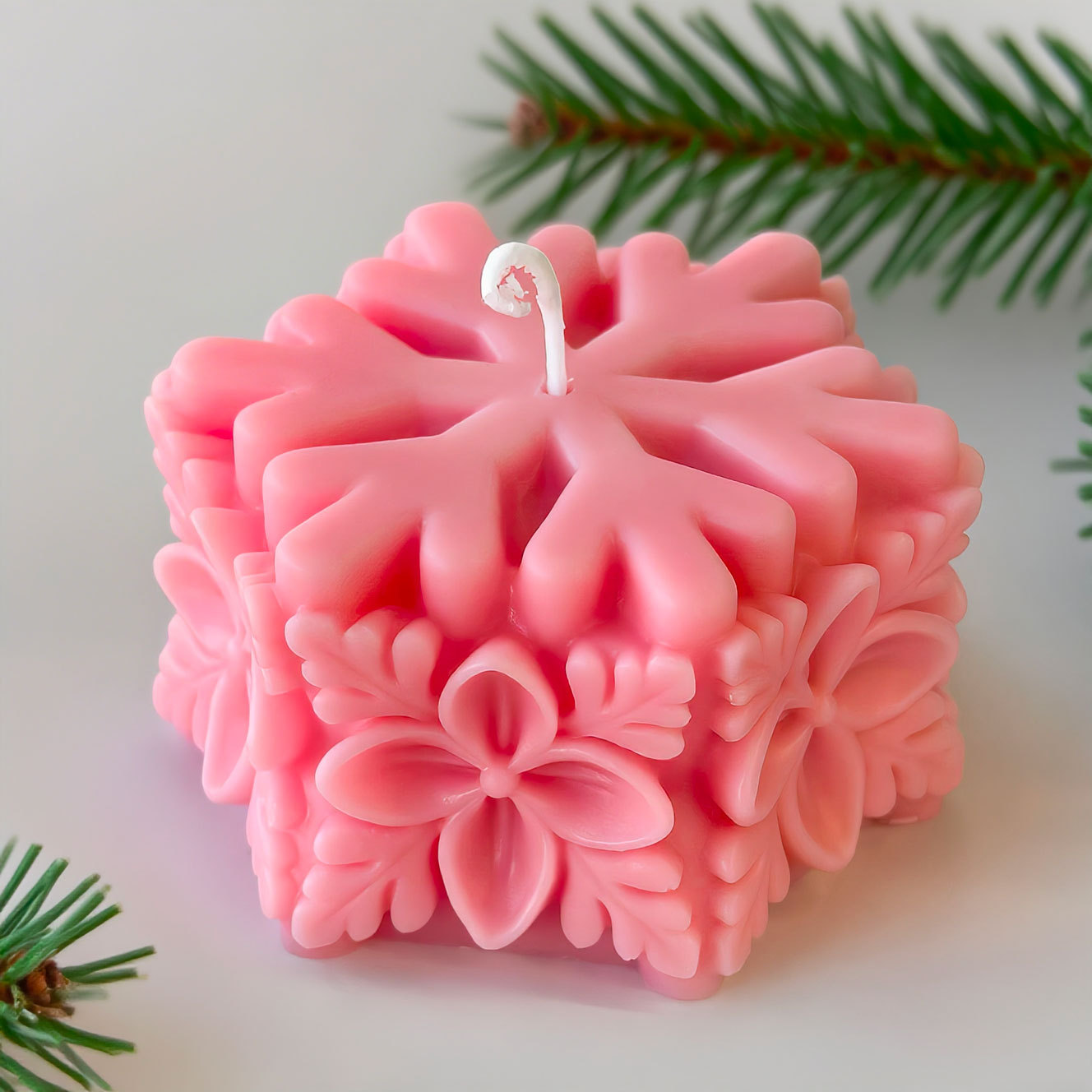 Weihnachten Schneeflocke Säule – Soap Mold Silicone Loaf Bewertung und Preis