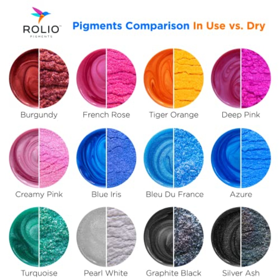 Mica-Pulver Farbpigment-Set -  – Mica Powder Colorant Bewertung und Preis