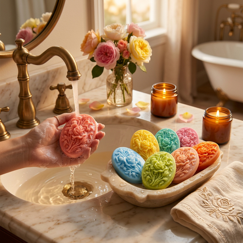 4 Silikonformen in Blumenform, – Soap Making Ins Bewertung und Preis