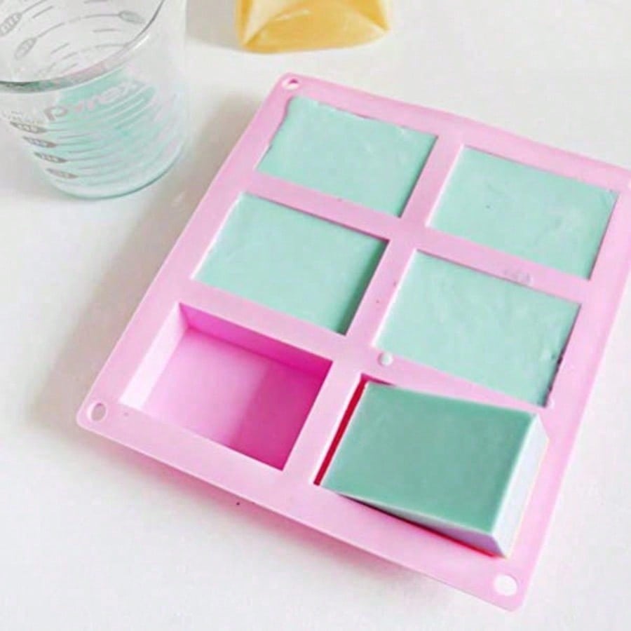 1-2er-Pack 6-fach Silikonforme – Soap Mold Silicone Loaf Bewertung und Preis