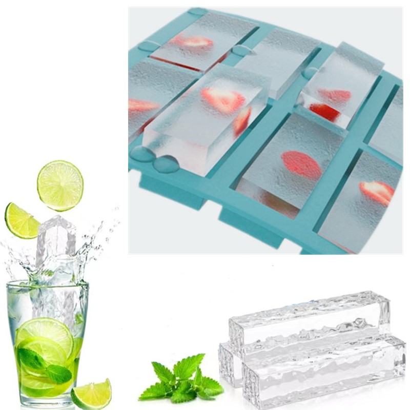 8-fach rechteckige Silikon-Kuc – Soap Mold Silicone Loaf Bewertung und Preis