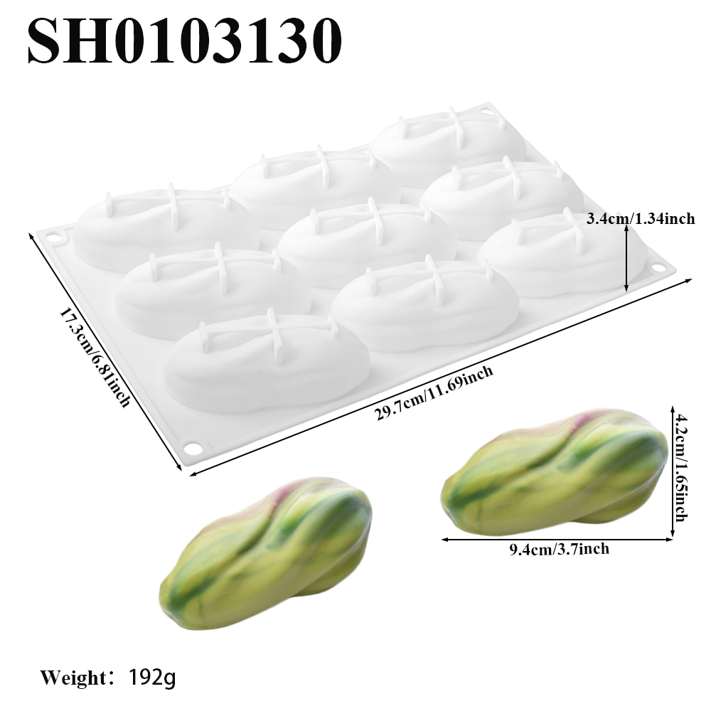 Pistazien-Design 1 oder 4 oder – Soap Mold Silicone Loaf Bewertung und Preis