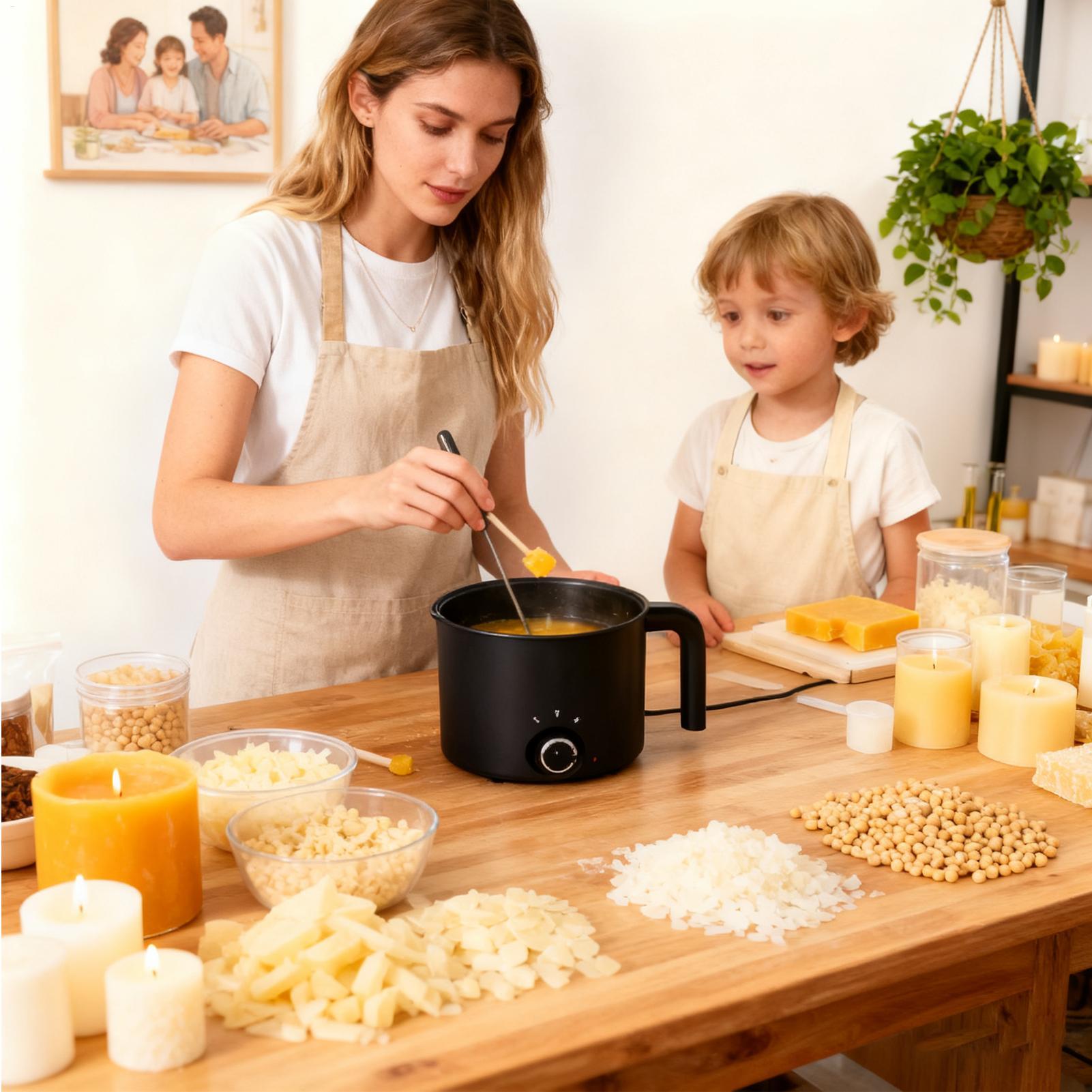 Kerzenwachs-Schmelzer 1,5L Ele – Soap Making Pot Bewertung und Preis