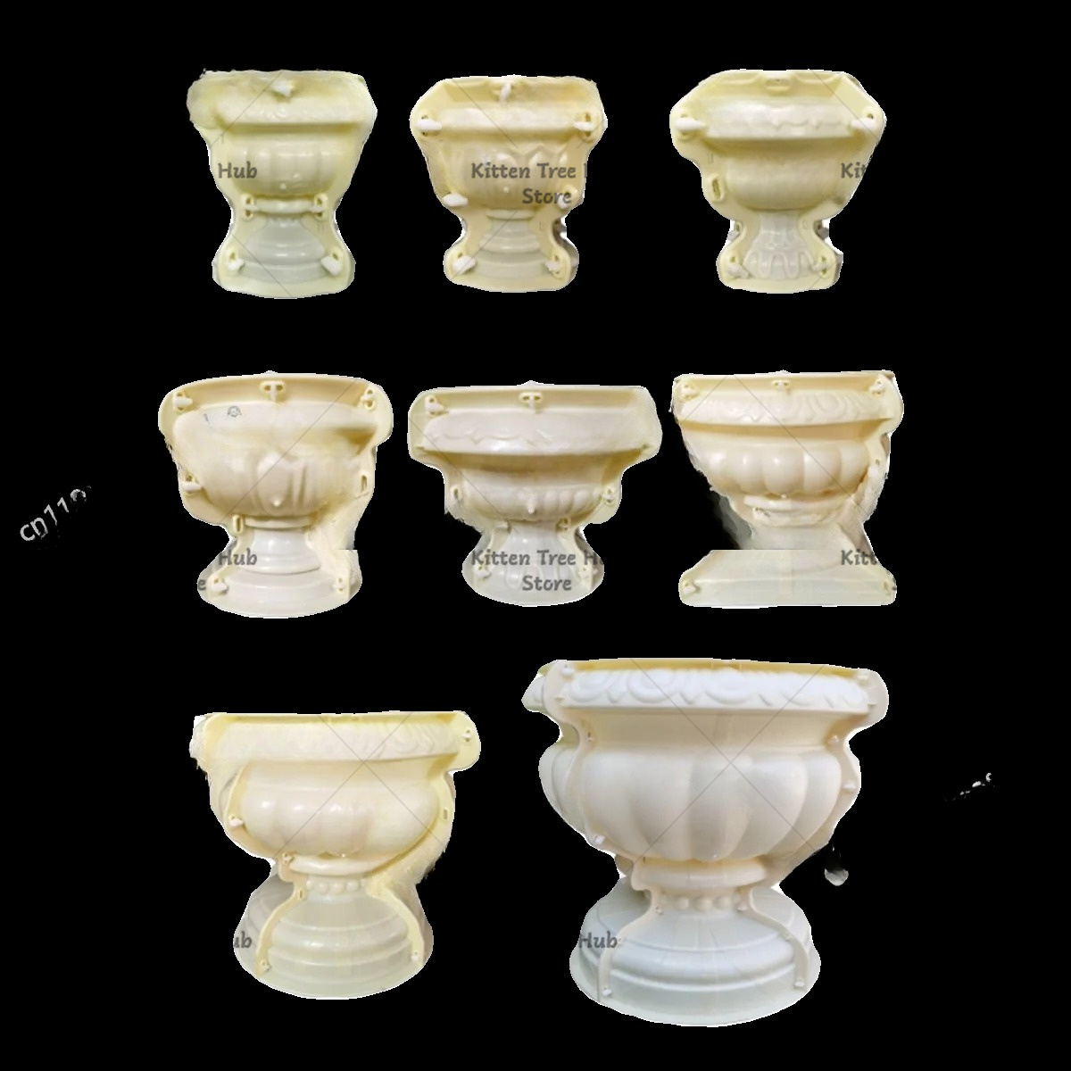 Harz-Seifenformen, Vasen-Aufbe – Soap Making Pot Bewertung und Preis