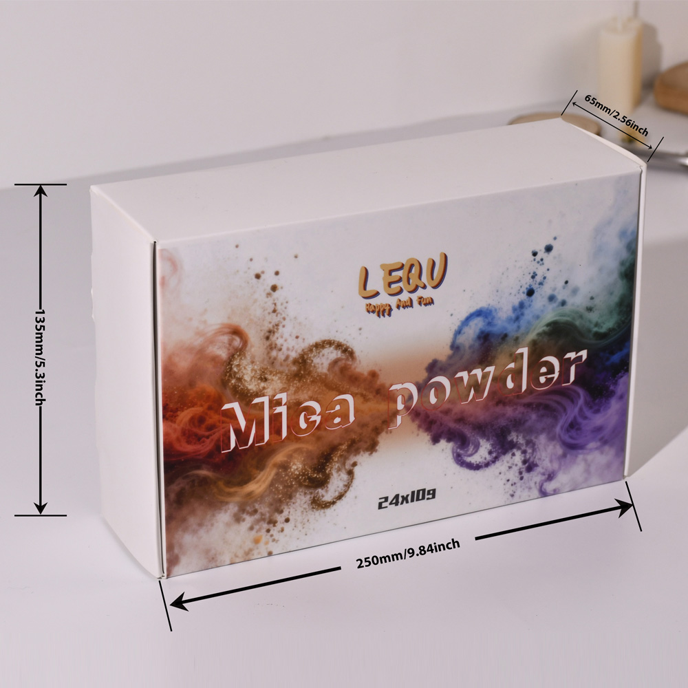 24-Farben-Chamäleon-Mica-Pulve – Mica Powder Colorant Bewertung und Preis